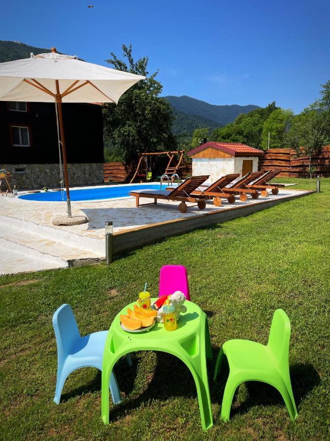 Nina Holiday Home With A Heated Pool Brusane ภายนอก รูปภาพ